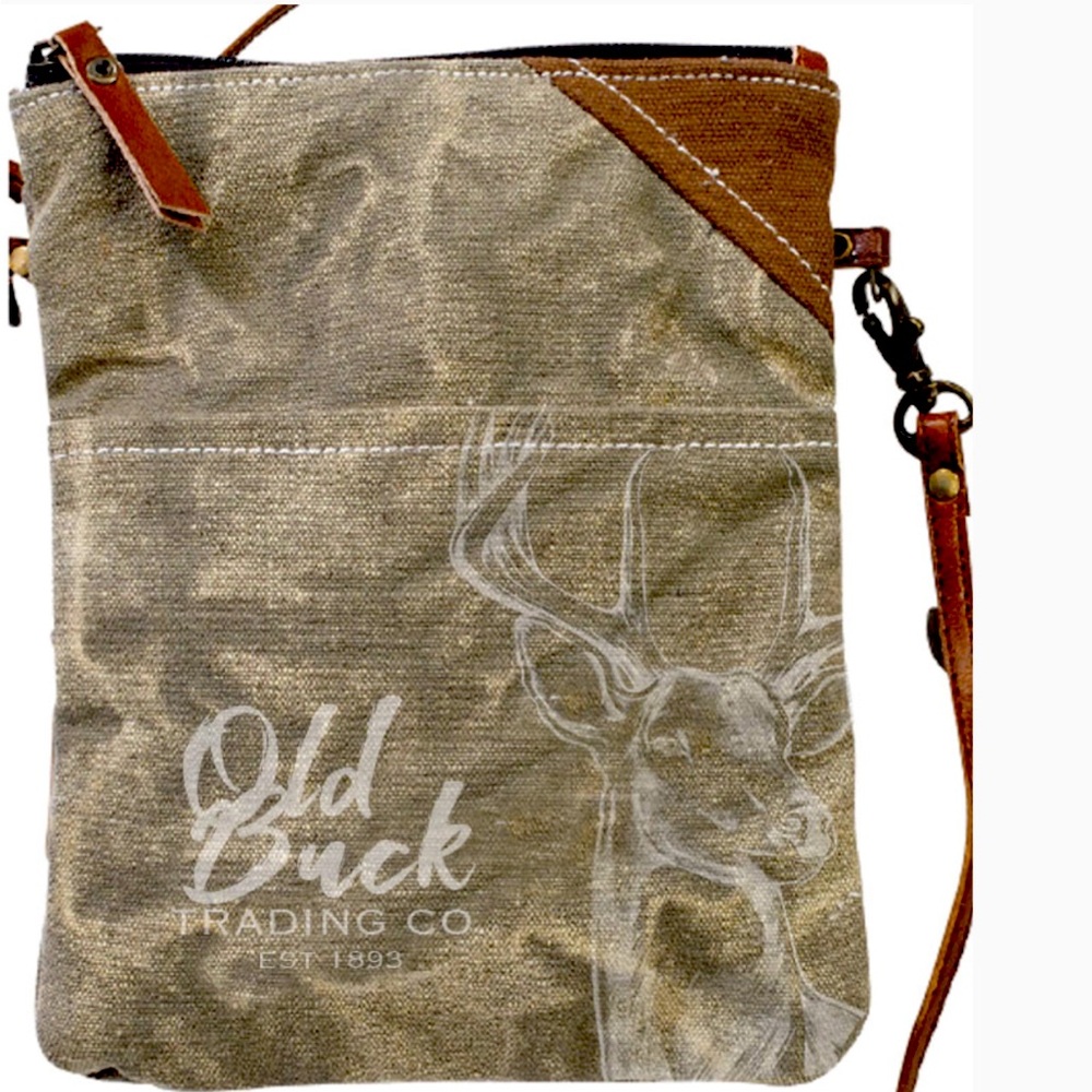 Canvas passport bag